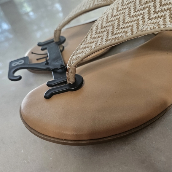 New "Time & Tru" Woven Strappy Sandals - NWT - Picture 7 of 12